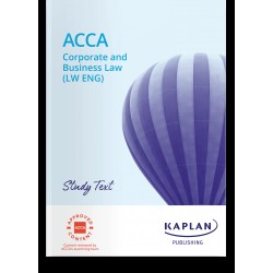 ACCA (LW UK) Corporate and Business Law STUDY TEXT 2025-2026